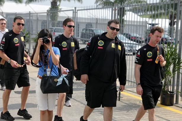 Entering the Paddock Area @ Sepang F1 Circuit!