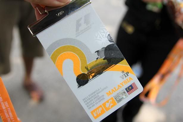 Entering the Paddock Area @ Sepang F1 Circuit!