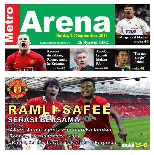 Safee Sali - Ramli for Manchester United