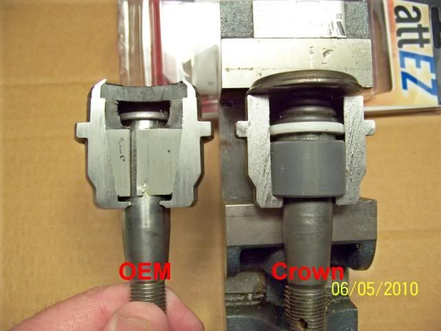 corner housing joint. liner and the housing bore