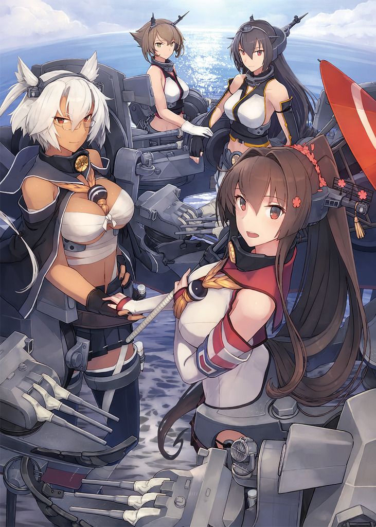 Poster do filme de Kancolle que estreia em 2016 Poster do filme de Kancolle que estreia em 2016