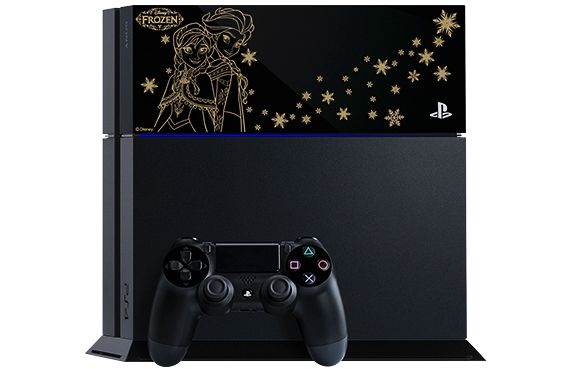 Edição limitado do PS4 para o filme Frozen Edição limitado do PS4 para o filme Frozen