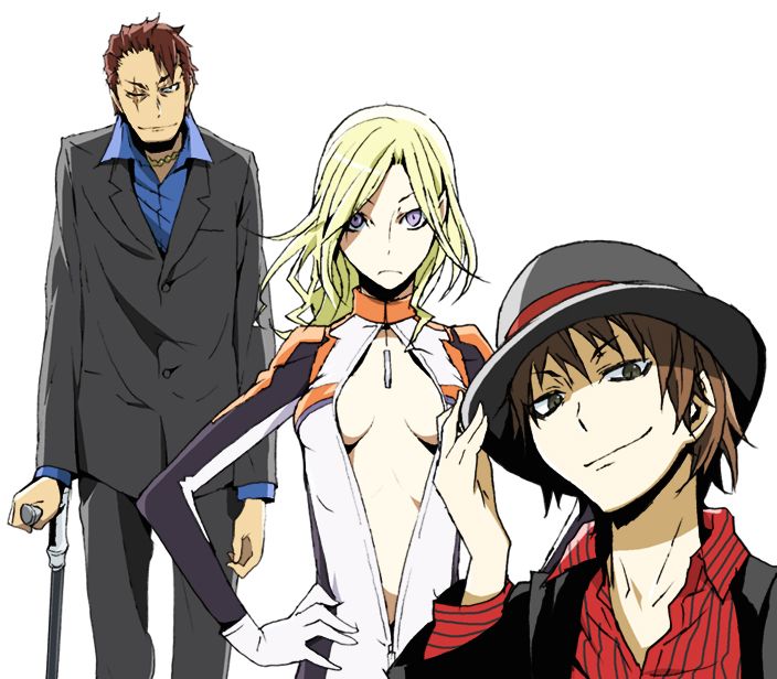 (Chikage Rokujo, Vorona , e Mizuki Akabayashi.) (Chikage Rokujo, Vorona , e Mizuki Akabayashi.)