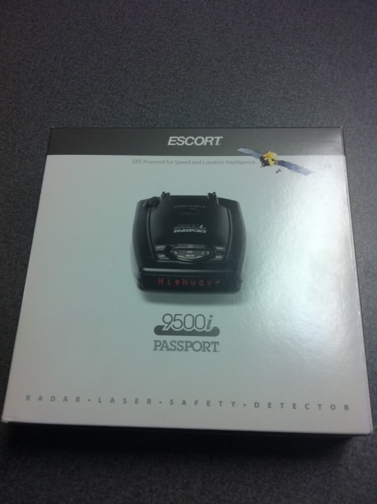 Escort Passport 9500i Radar Detector VW Vortex Volkswagen Forum