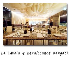 La Tavola & Wine Bar @ Renaissance Bangkok Ratchaprasong Hotel