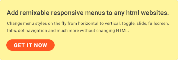 Download Instant Responsive Menus