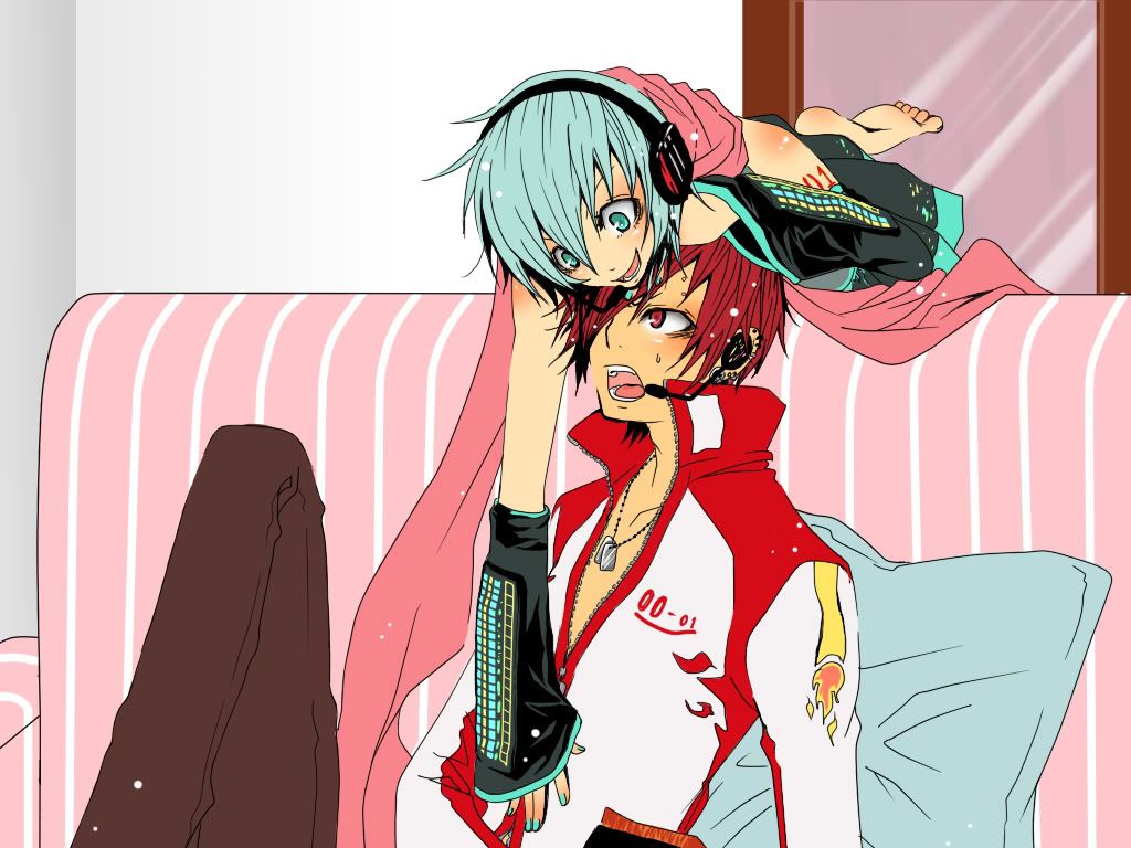 Akaito x Mikuo