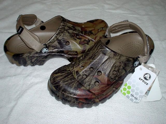 camo offroad crocs