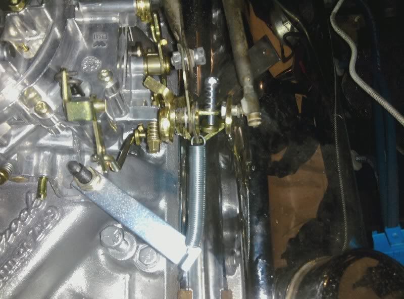 Edelbrock 1406 Trans Kickdown issue