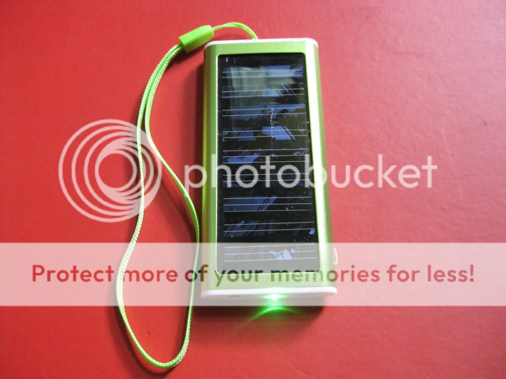 Solar Charger USB Flashlight for Cell Phone PDA  NEW  