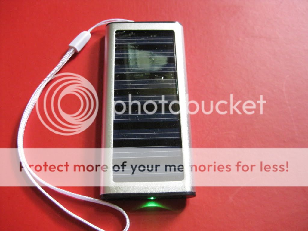 Solar Charger USB Flashlight for Cell Phone PDA  NEW  